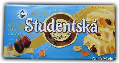 Czekolada Studentska biała