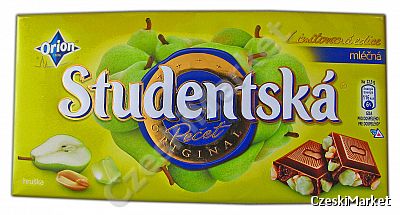 Czekolada Studentska gruszkowa, edycja limitowana 2012